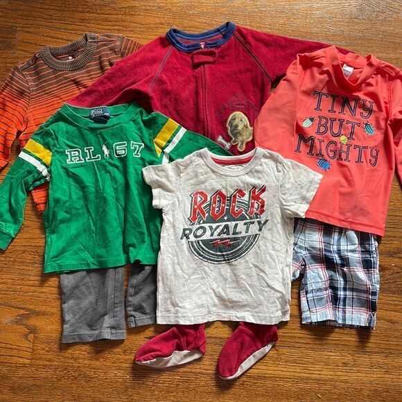 Boy’s 18/18-24 Month 7 Piece Bundle - Picture 1 of 14